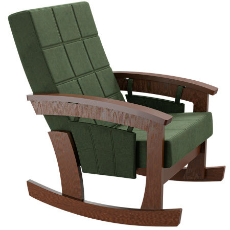 Кресло-качалка - Нордик (LunarForest, орех антик шпон)